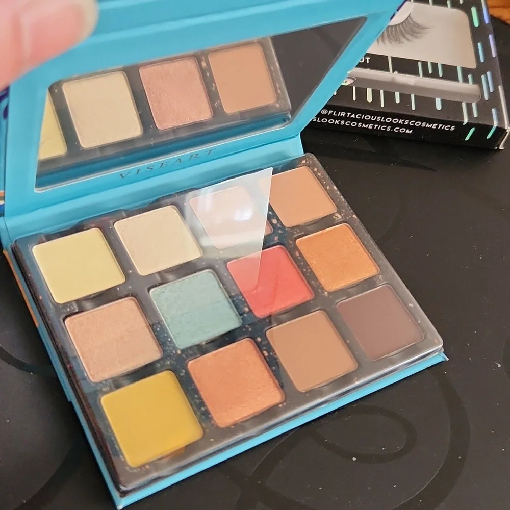 Viseart soleil la plage eyeshadow make up bundle new